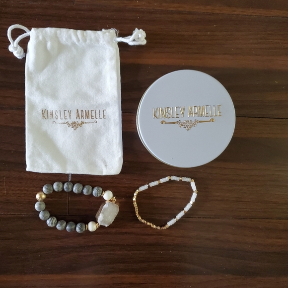 NWOT Kinsley Armelle Bracelet Set - Picture 4 of 6